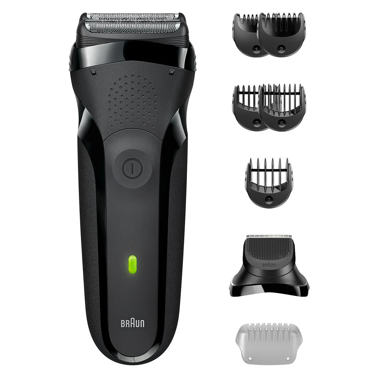 Braun Электрическая бритва S3 300BT черная сухое бритье с триммером для бороды тип 5408