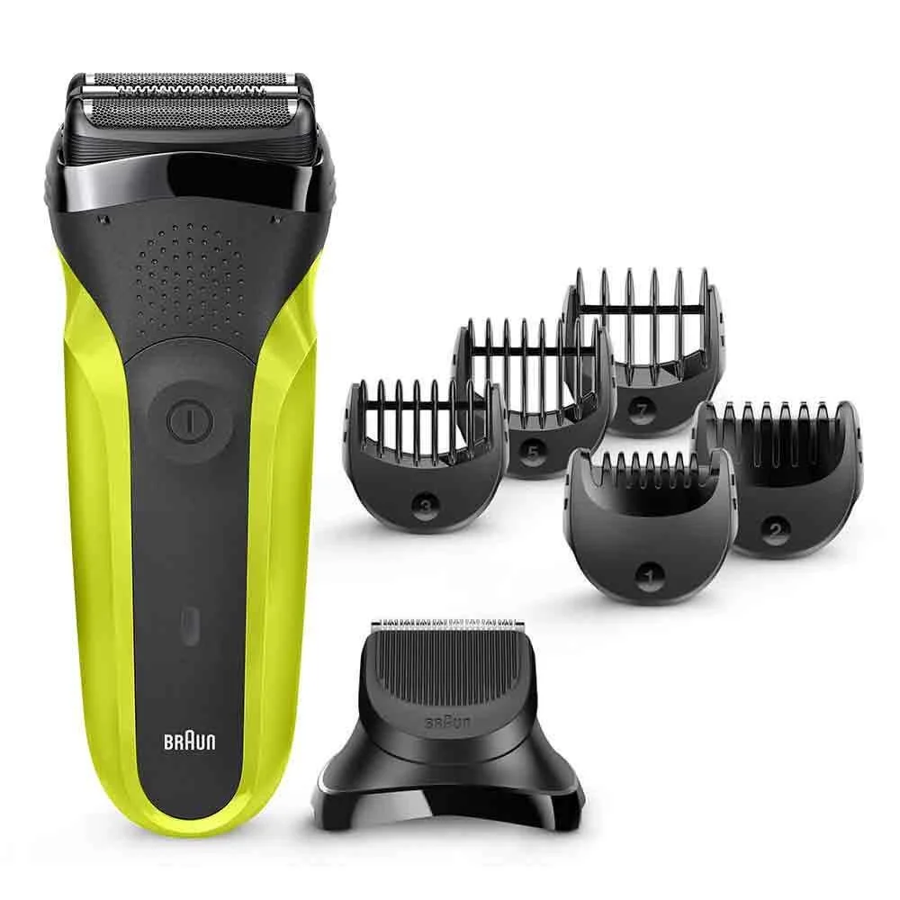 Braun Электрическая бритва S3 300BT черная сухое бритье с триммером для бороды тип 5408