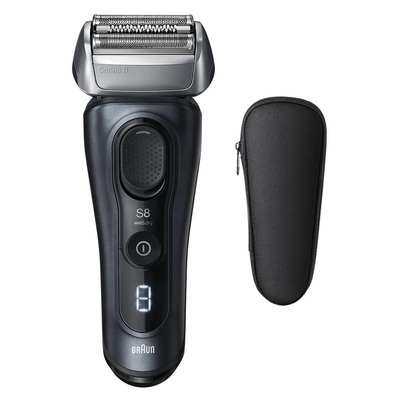 Braun Электрическая бритва S8 8603s с футляром серый тип 5795  1