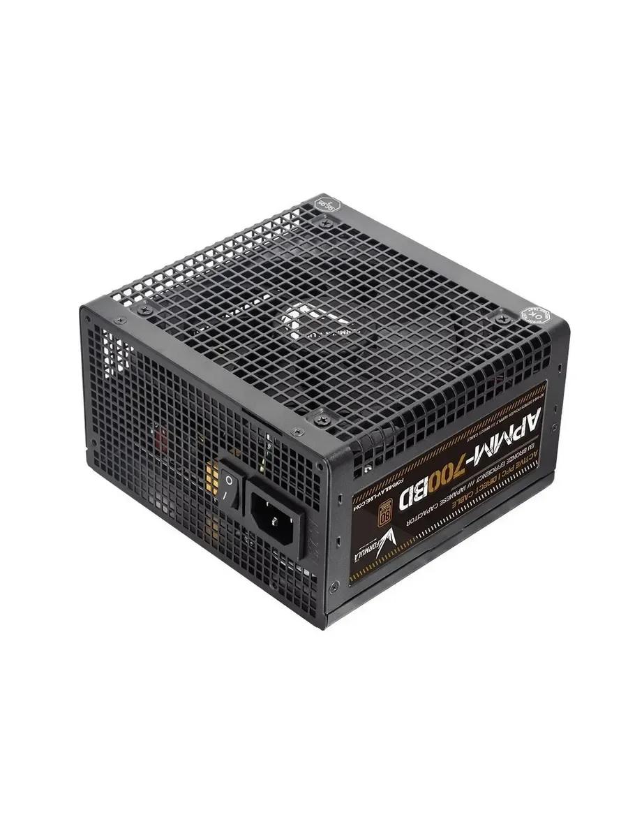 Блок питания Formula (Aerocool) APMM-700BD, 700W, Ret, ATX3.1/PCIe 5, 80+Bronze, Direct cables, Japanese Cap., 12cm fan
