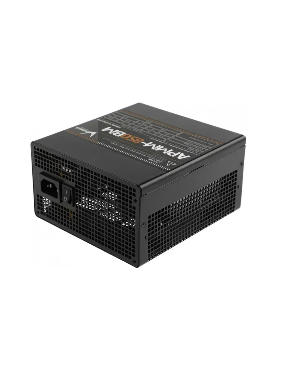 Блок питания Formula (Aerocool) APMM-850BM, 850W, Ret, ATX3.1/PCIe 5, 80+Bronze, Cabel Manag., Japanese Cap., 14cm fan