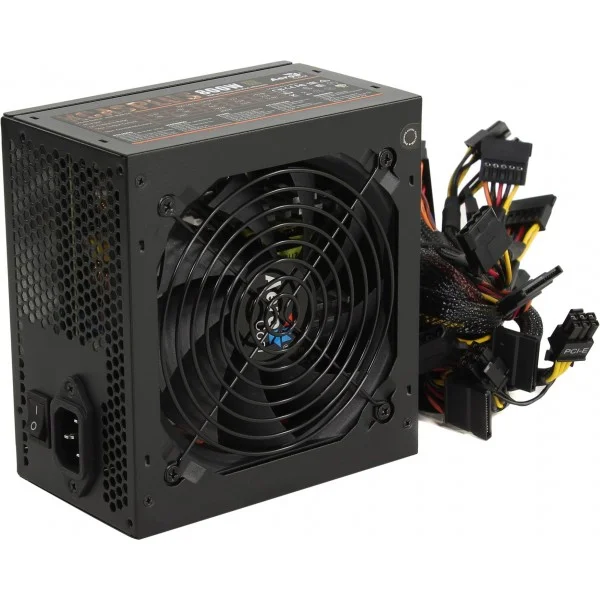 Блок питания Formula (Aerocool) KCAS PLUS 800W, Ret, ATX, 80+ Bronze, APFC, 4xPCIe 6+2P, 7xSATA, 4xPATA, 12cm fan