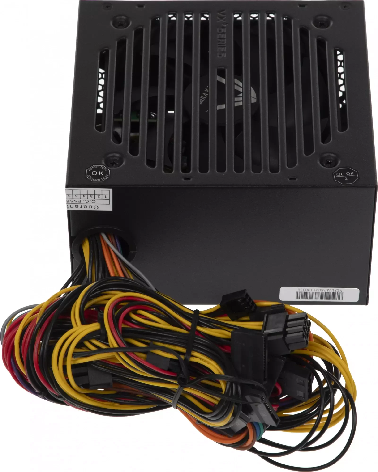 Блок питания Formula (Aerocool) VX PLUS 750, 770W, Ret, ATX v2.3, APFC, 20+4P, 4+4P, 2xPCIe 6+2P, 6xSATA, 3xPATA, 1xFDD