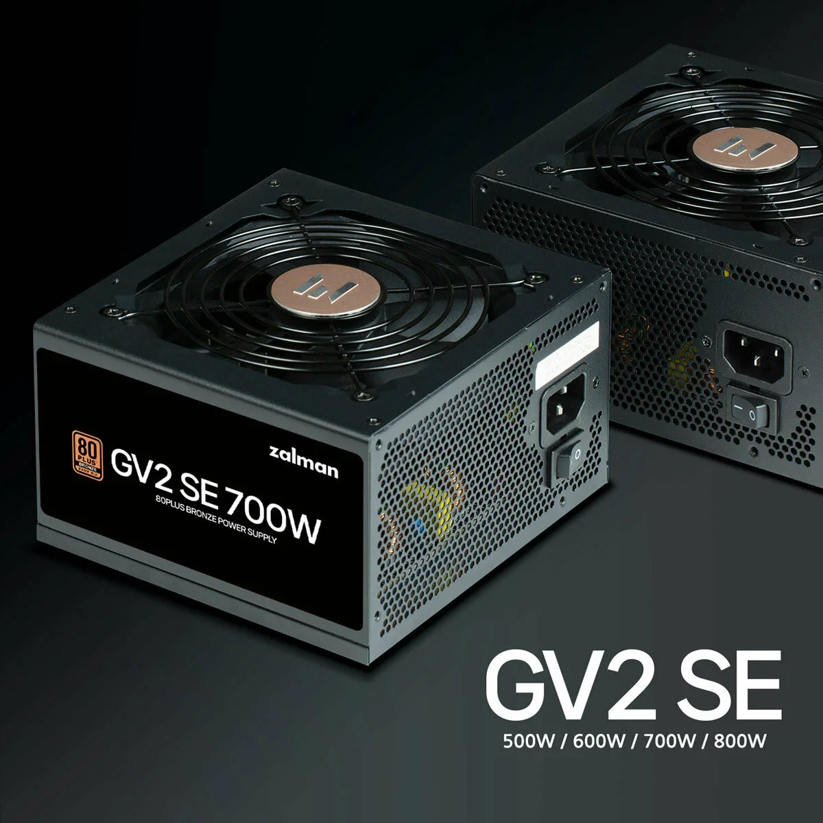 Блок питания Zalman <GV2SE> ZM700-GV2SE <700W, ATX12V v2.52, APFC, 12cm Fan, 80+ Bronze, Ret>