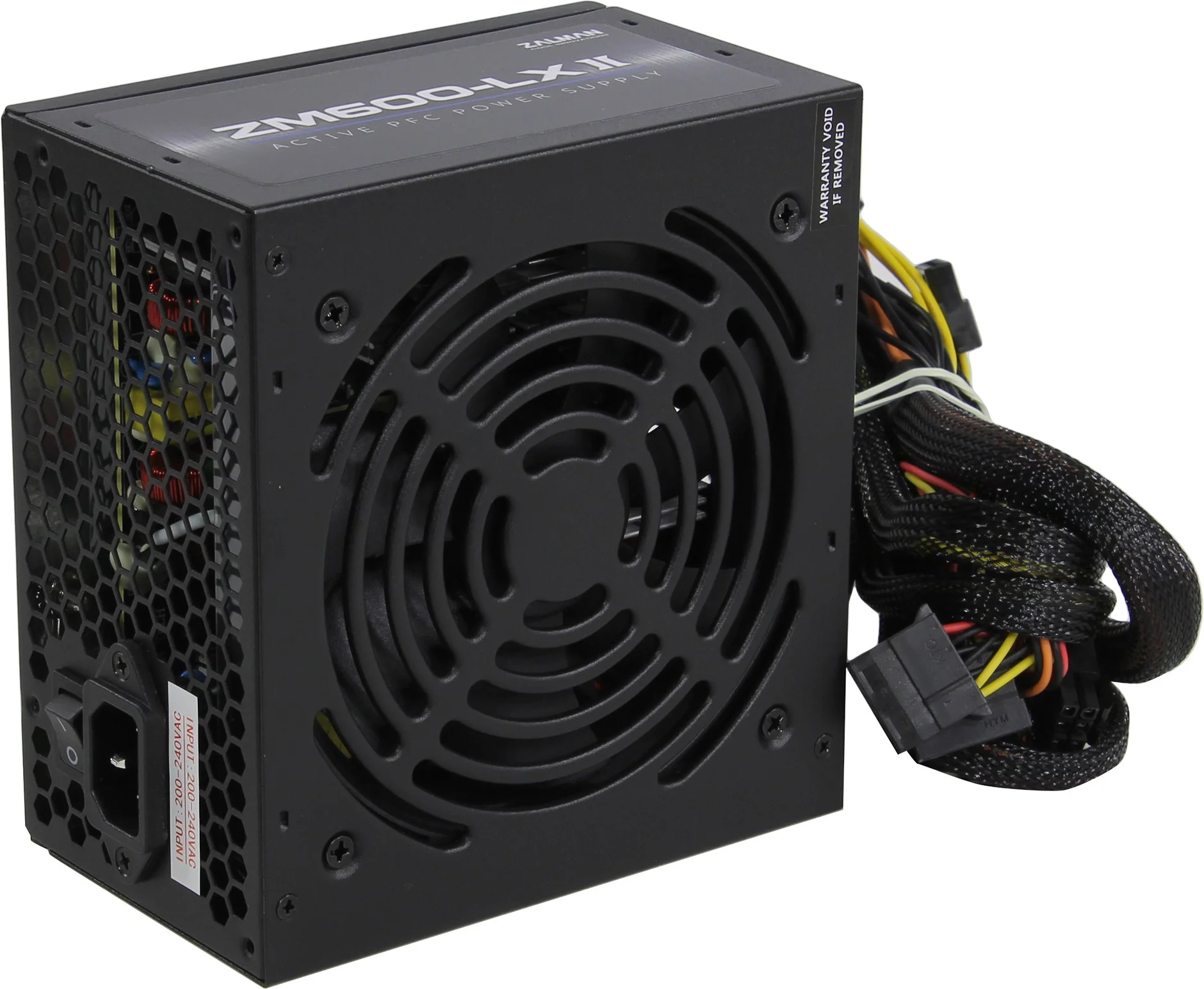 БП Zalman <LXII> ZM600-LXII <600W, ATX12V v2.3, APFC, 12cm Fan, Ret>