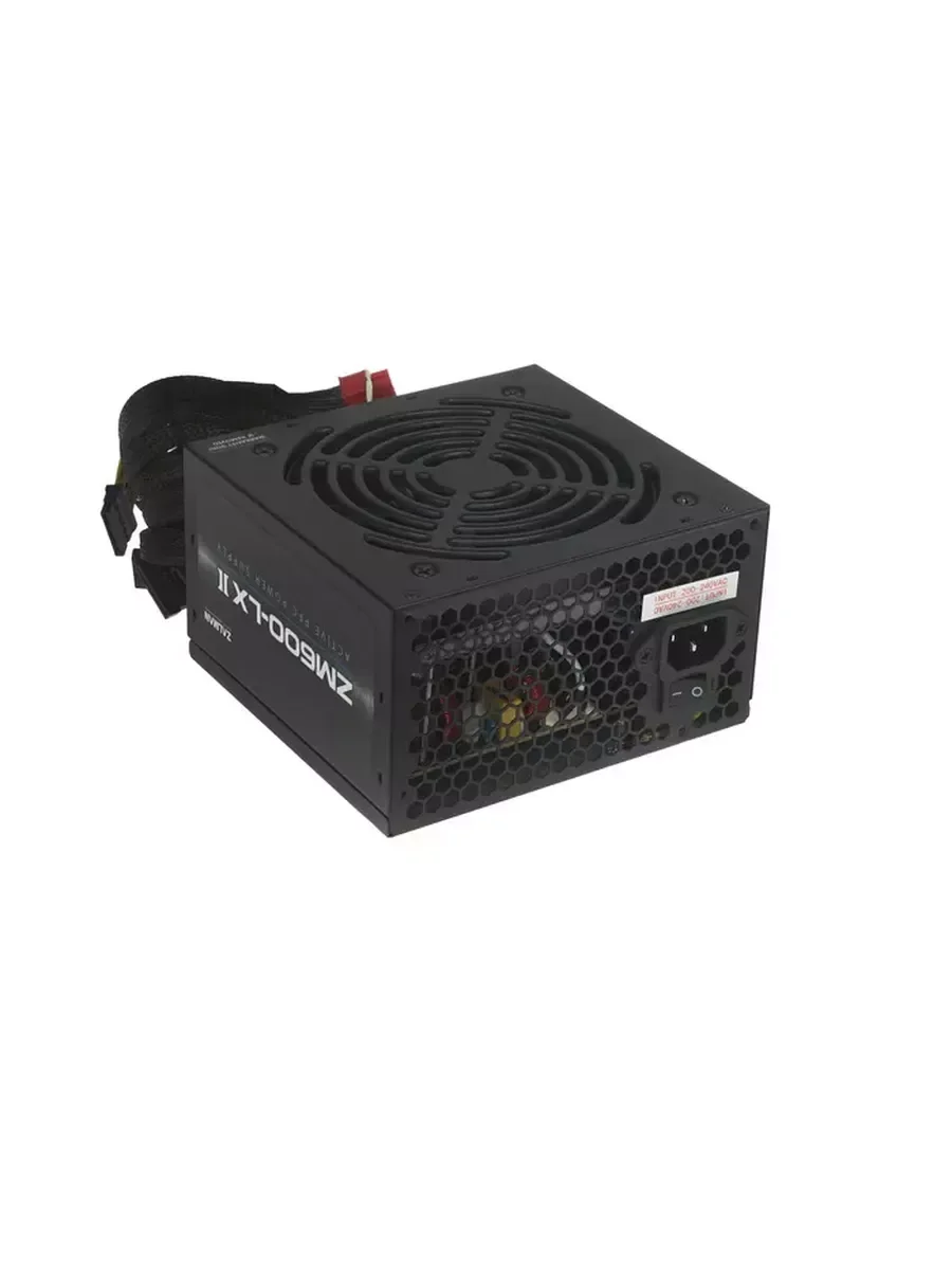БП Zalman <LXII> ZM600-LXII <600W, ATX12V v2.3, APFC, 12cm Fan, Ret>