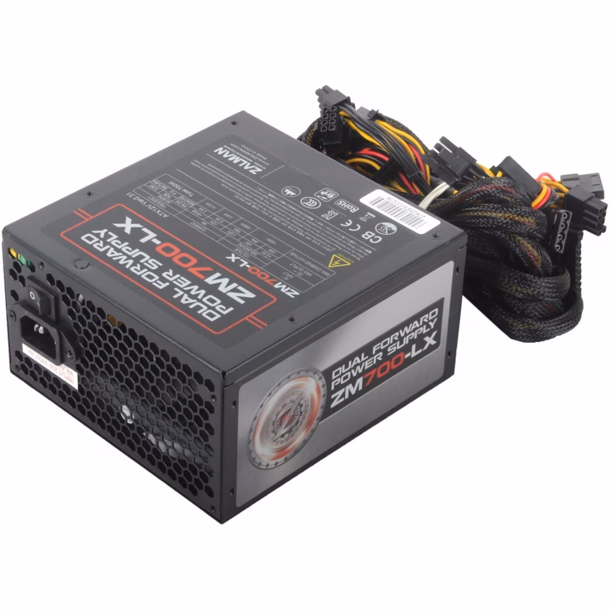 БП Zalman <LXII> ZM700-LXII <700W, ATX12V v2.3, APFC, 12cm Fan, Ret>