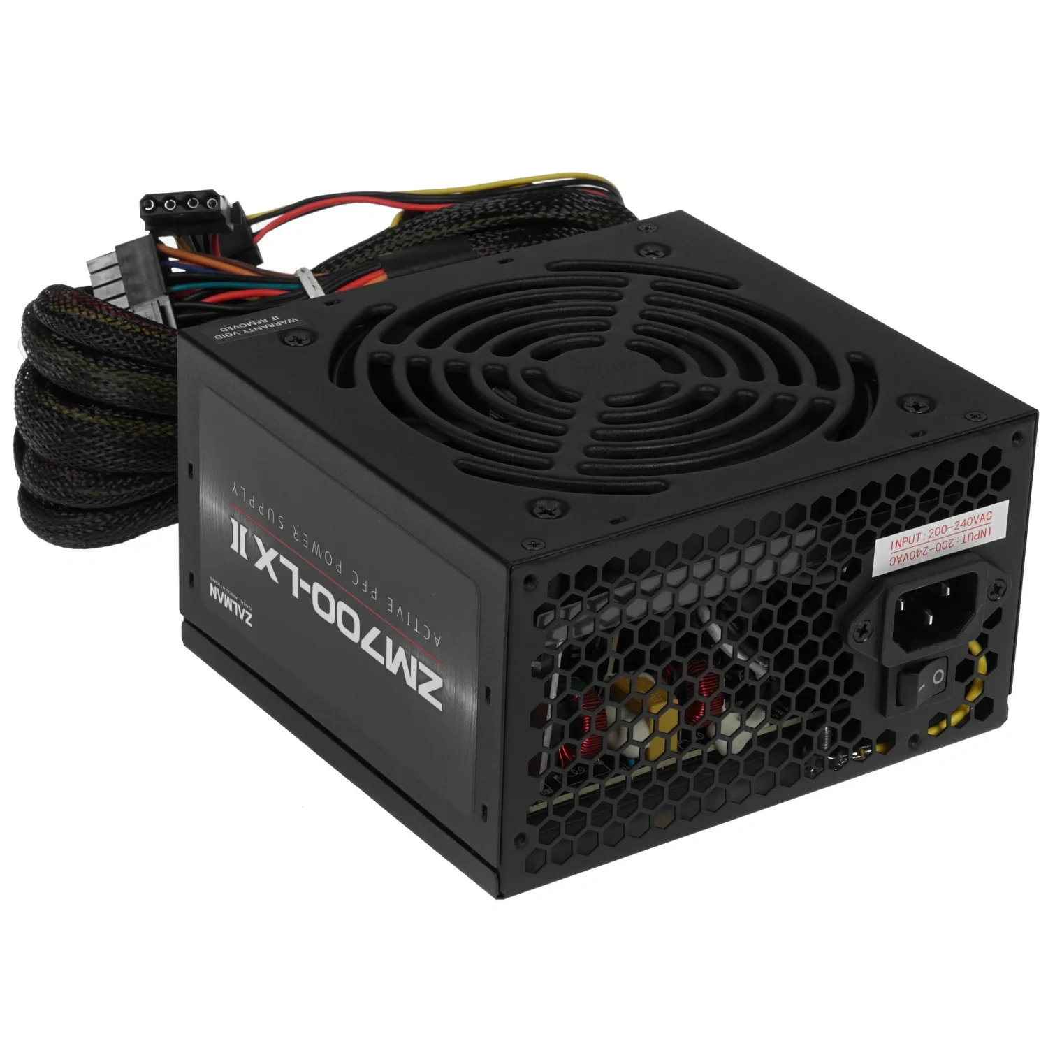 БП Zalman <LXII> ZM700-LXII <700W, ATX12V v2.3, APFC, 12cm Fan, Ret>