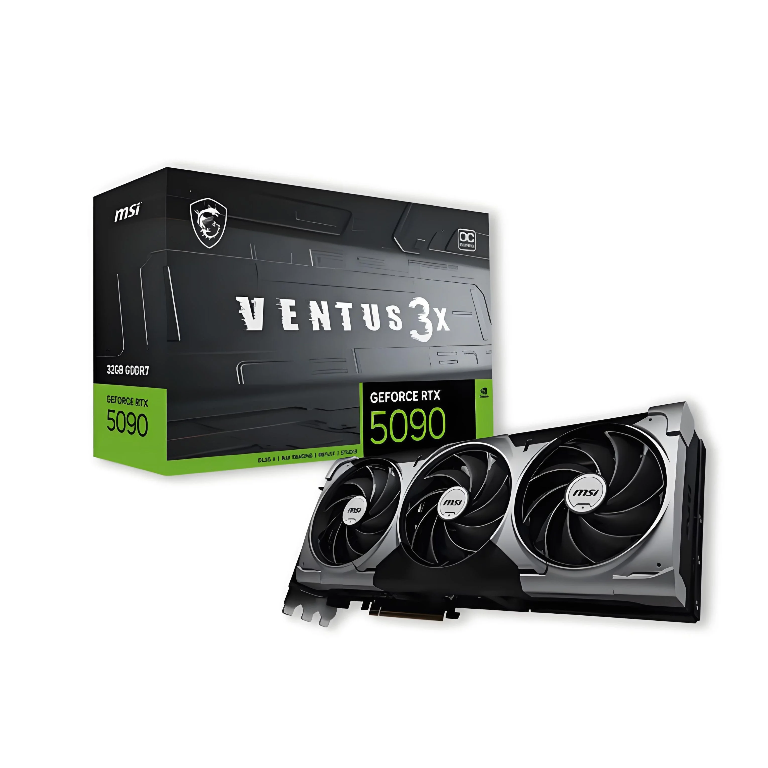 Видеокарта RTX5060Ti 16GB MSI VENTUS 3X OC (RTX 5060 Ti 16G VENTUS 3X OC)