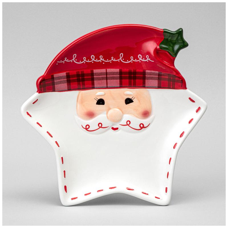 ARTI-M "CHRISTMAS HOLIDAYS" БЛЮДО СЕРВИРОВОЧНОЕ 21,5*21*2 СМ