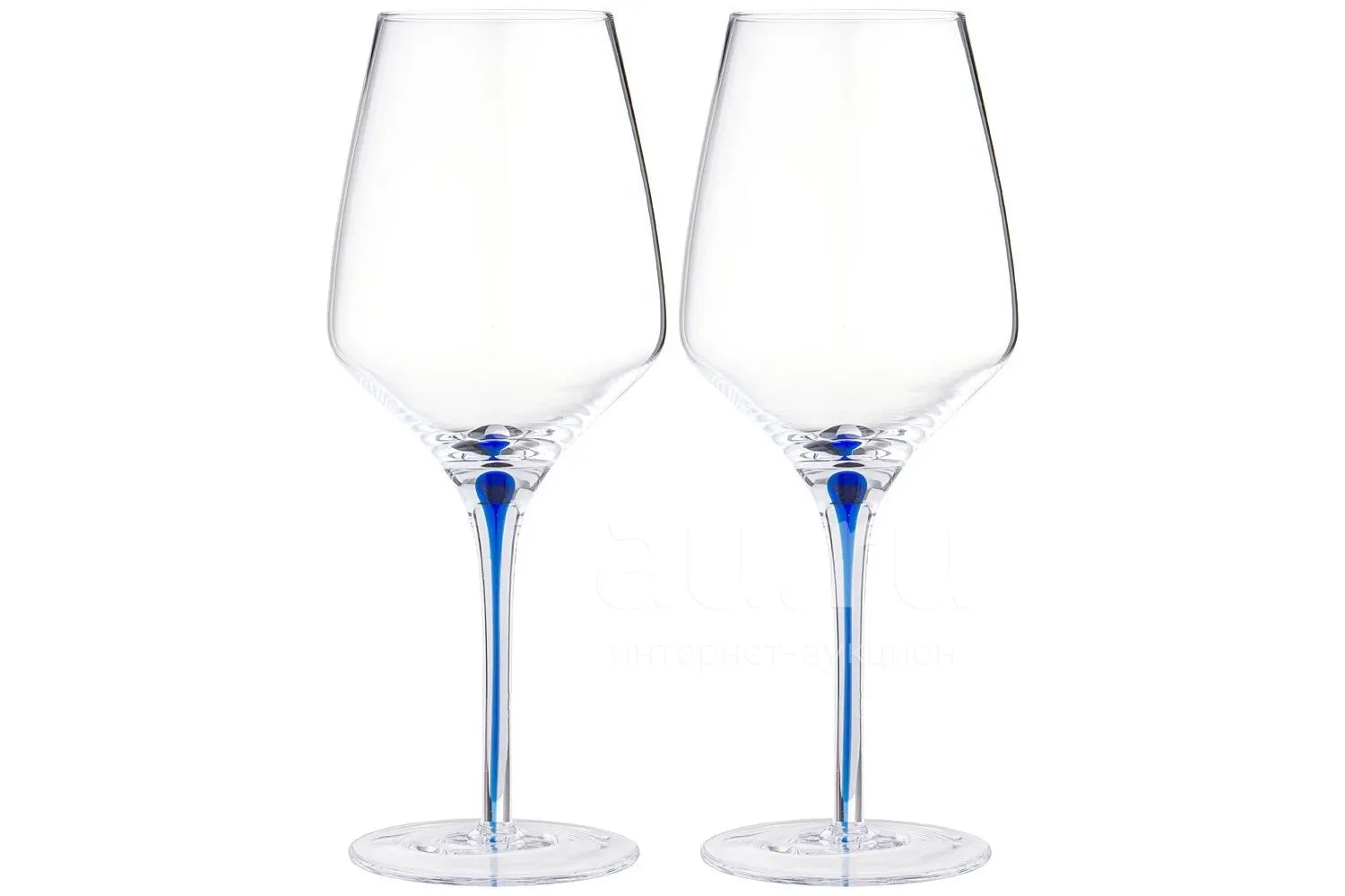 НАБОР БОКАЛОВ ДЛЯ ВИНА ИЗ 2 ШТ "ACCENT" SKY BLUE 710 МЛ