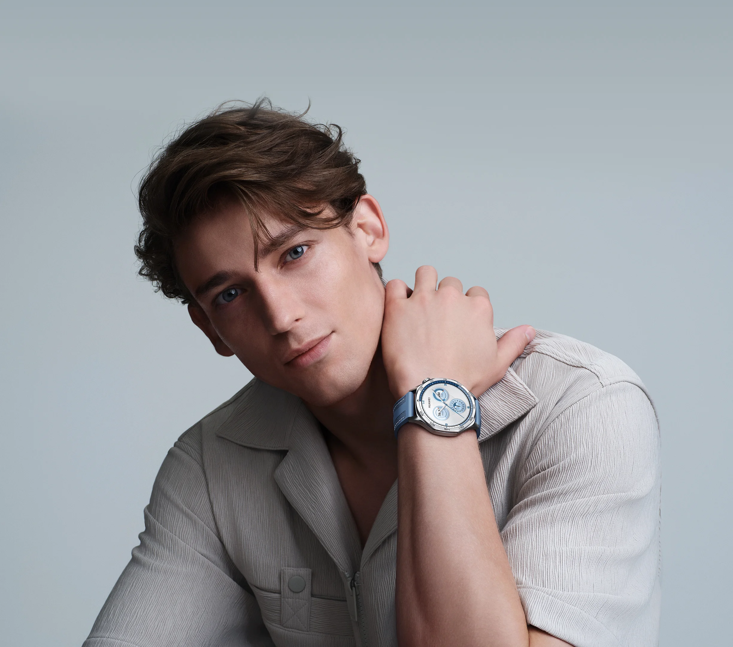 Умные часы и браслет Huawei Watch GT 5 (55020DGJ) Blue Woven