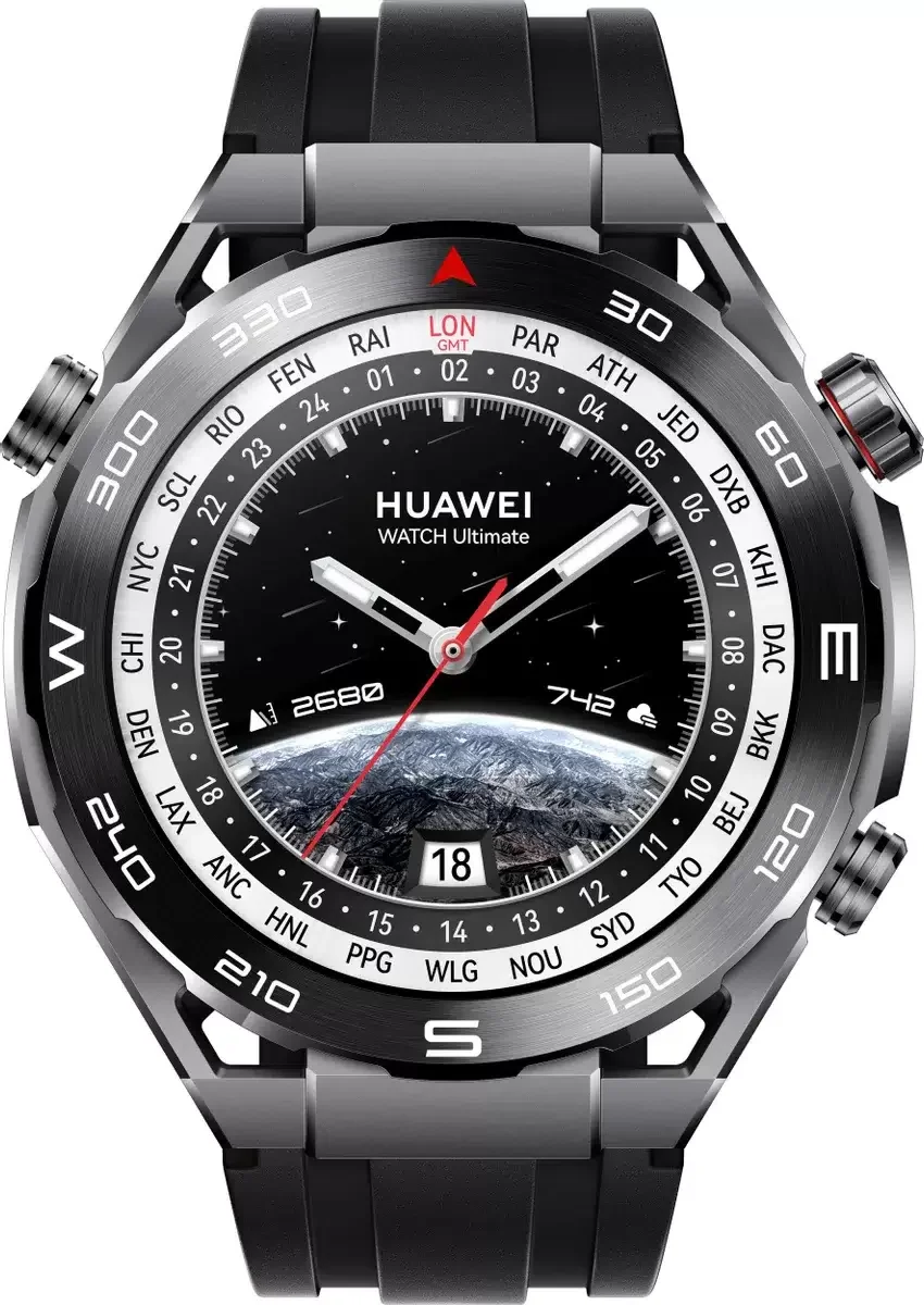Умные часы и браслет Huawei Watch Ultimate Woods-B19