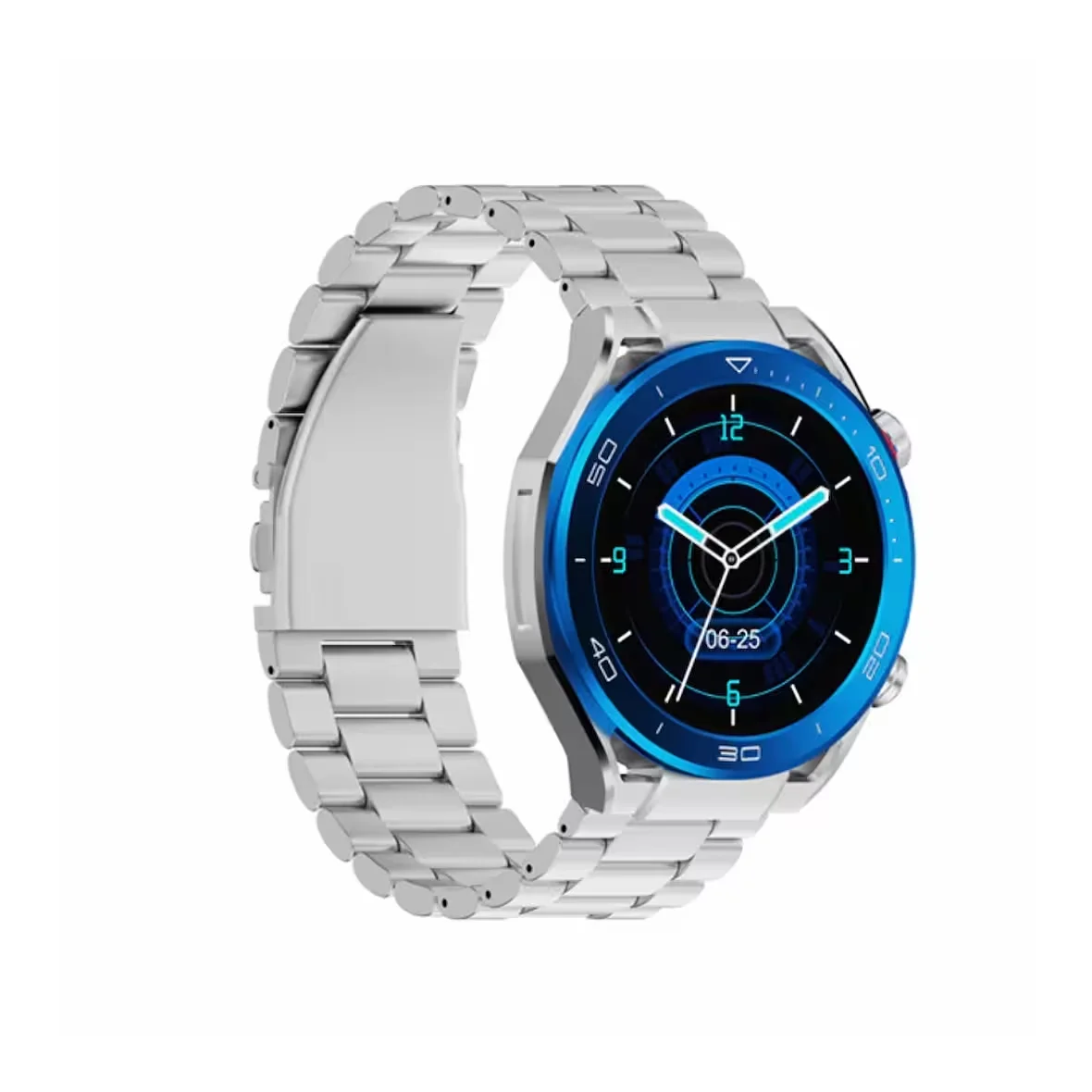 Умные часы и браслет iMIKI C1 Metal strap Silver