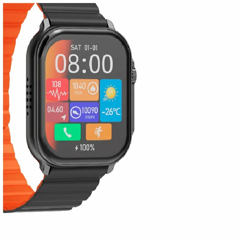 Умные часы и браслет iMIKI SF1, Black