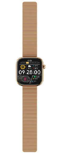 Умные часы и браслет iMIKI ST2 Gold+Rose