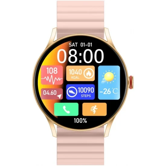 Умные часы и браслет iMIKI TG1 Rose
