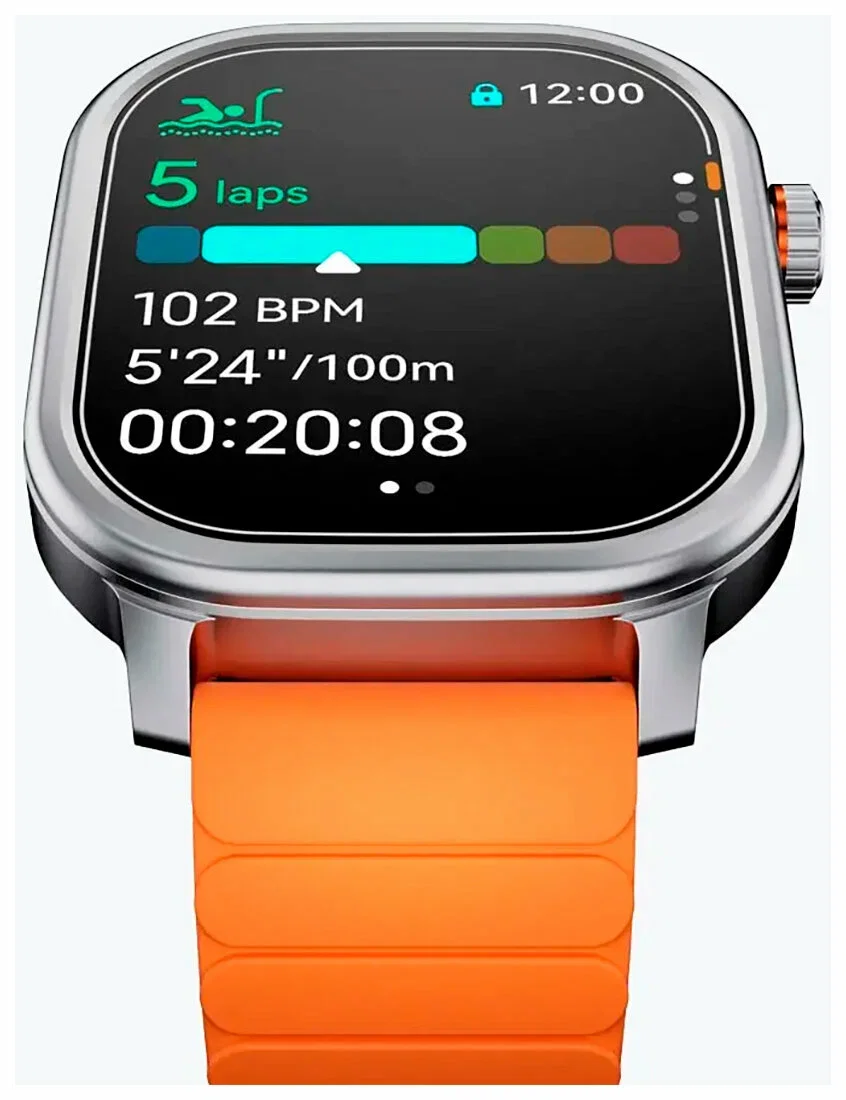 Умные часы и браслет Kospet Pulse Icy Silver