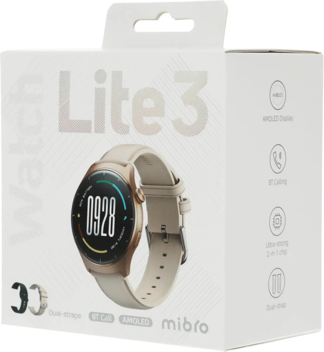 Умные часы и браслет Mibro Lite3 Rose Gold