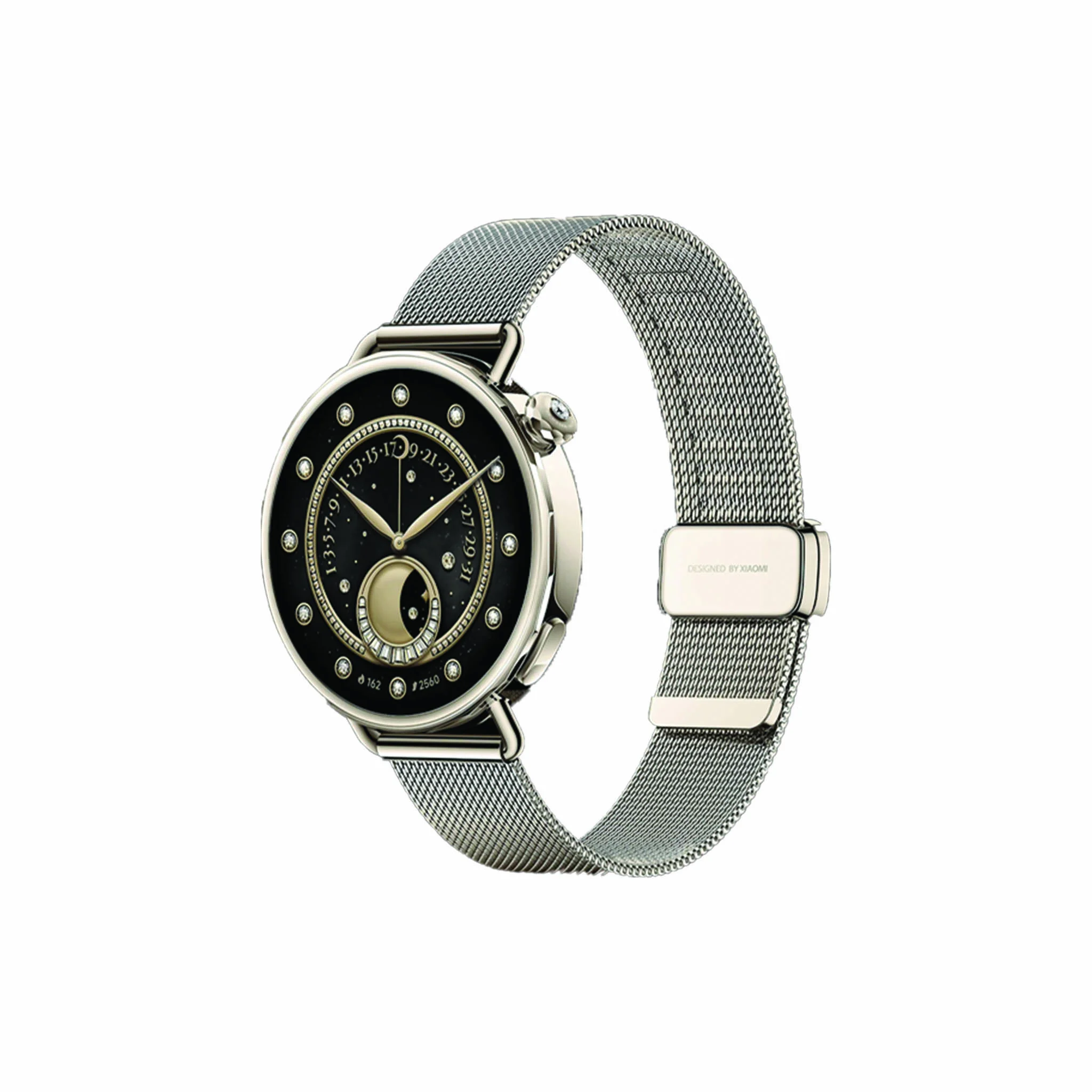Умные часы и браслет Xiaomi Watch S4 41mm (BHR07VWGL) Milanese StrapSunset Gold