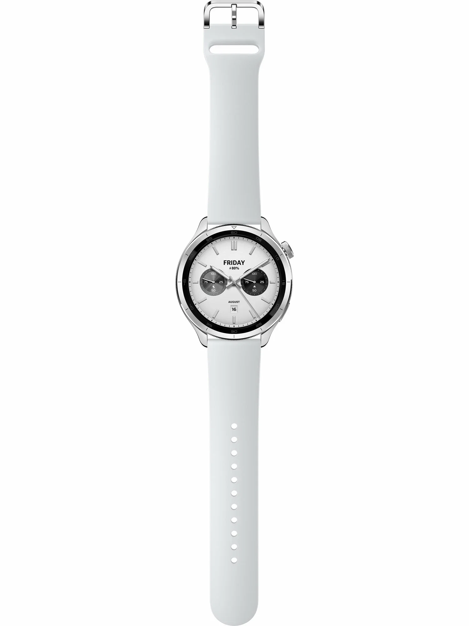 Умные часы и браслет Xiaomi Watch S4 Silver