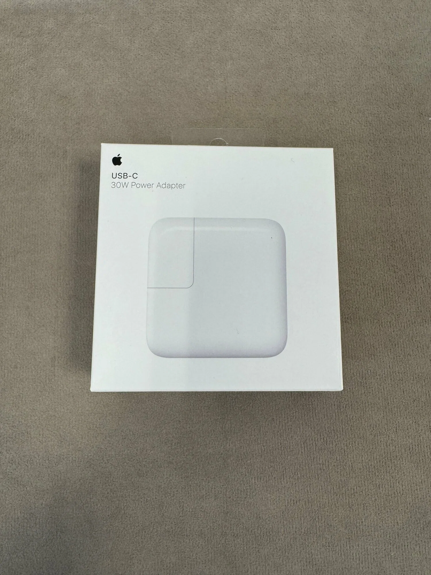 Зарядное устройство Apple A2164 USB-C 30W от бытовой электросети (MY1W2ZM/A)