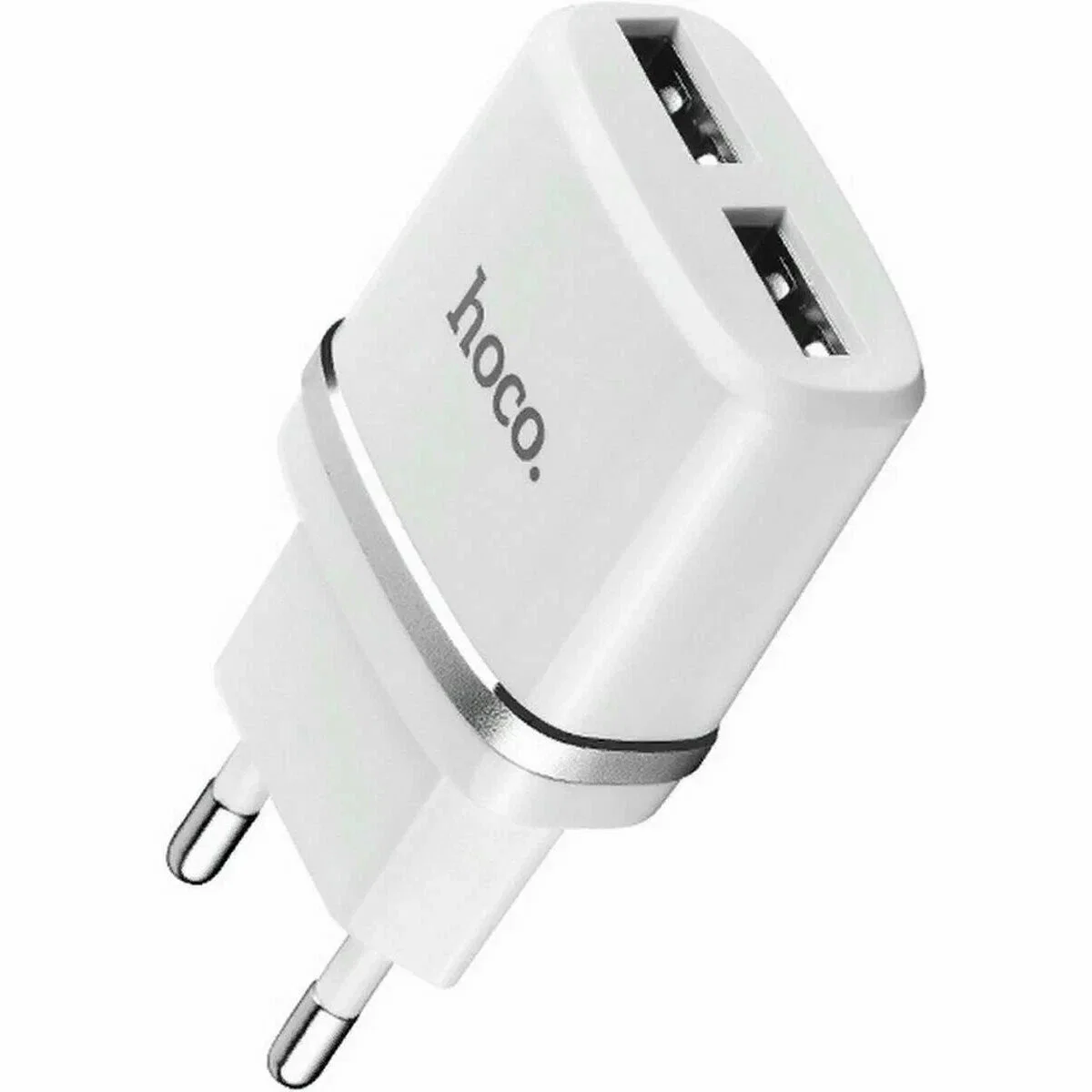 Зарядное устройство Hoco C1, 2USB, 2.4A 2, белый