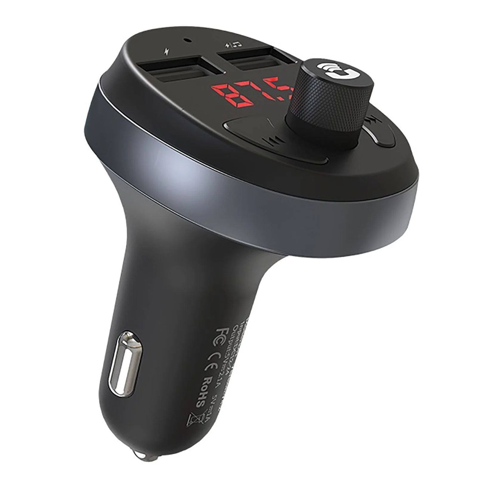 Зарядное устройство Hoco E41, 2USB 2.1A/1A Bluetooth 4.2, черный