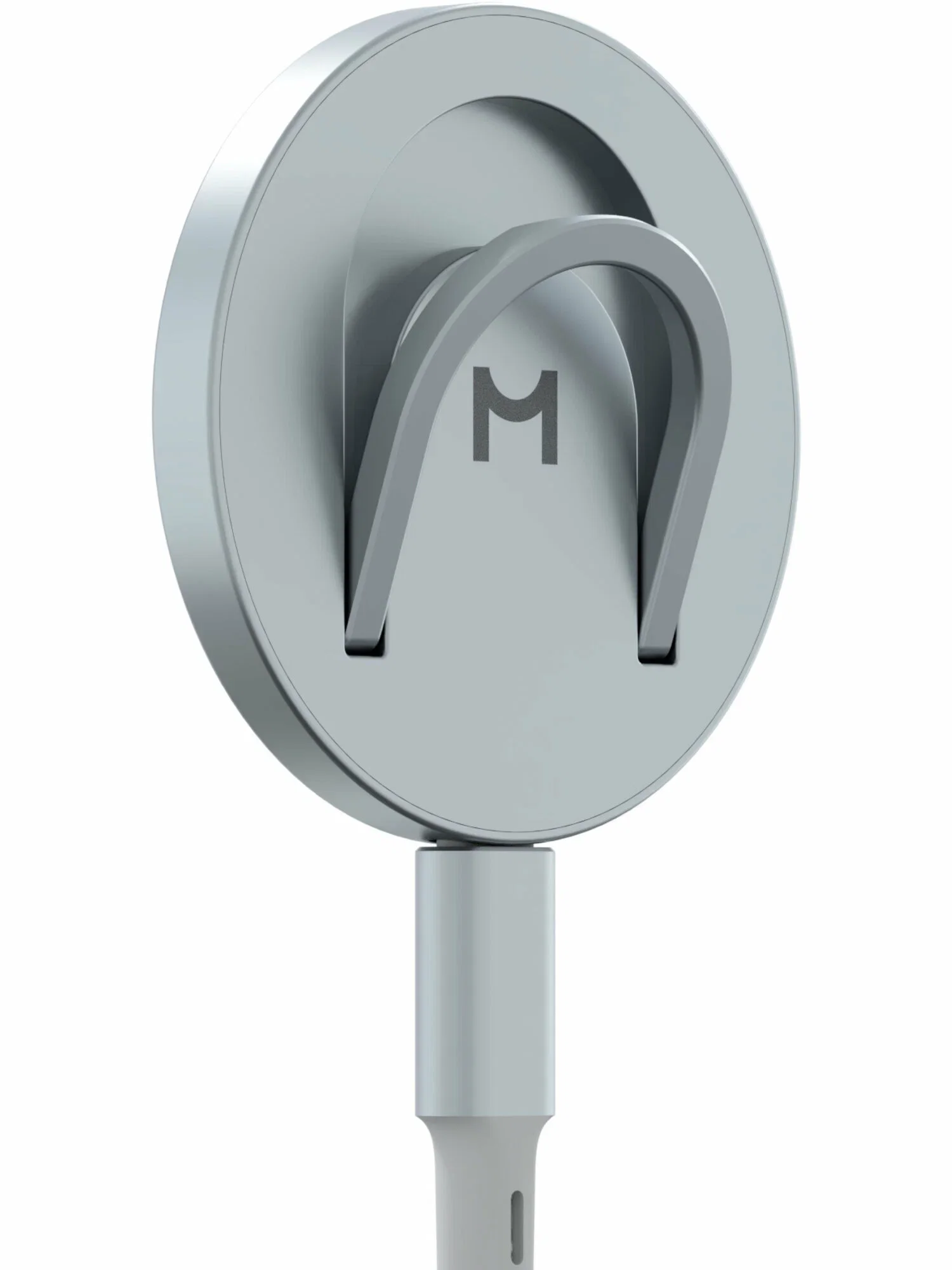 Зарядное устройство Magssory Coin с магнитым кабелем, совместимое с MagSafe, темно-серый (WCH015)