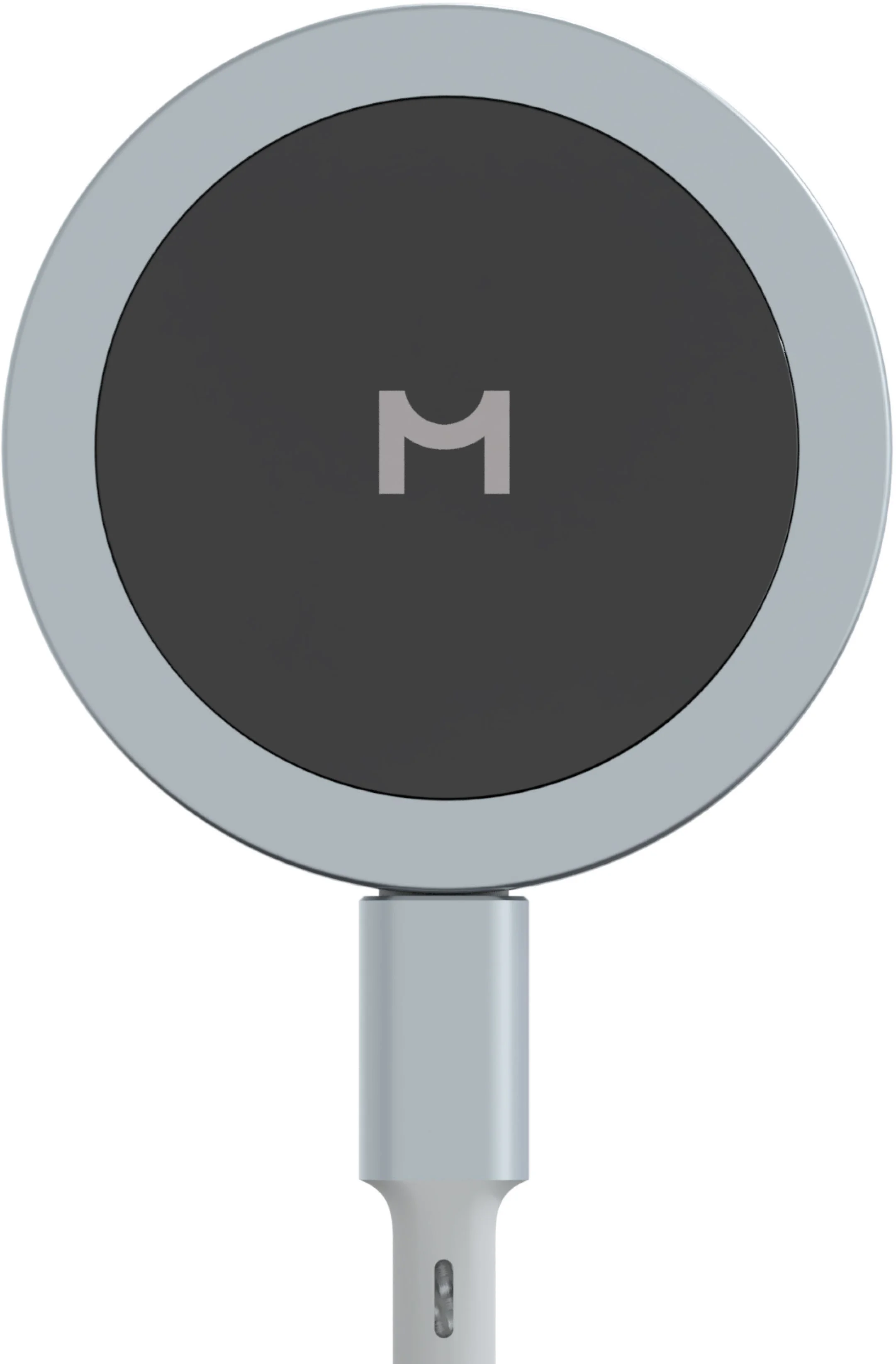 Зарядное устройство Magssory Coin с магнитым кабелем, совместимое с MagSafe, темно-серый (WCH015)