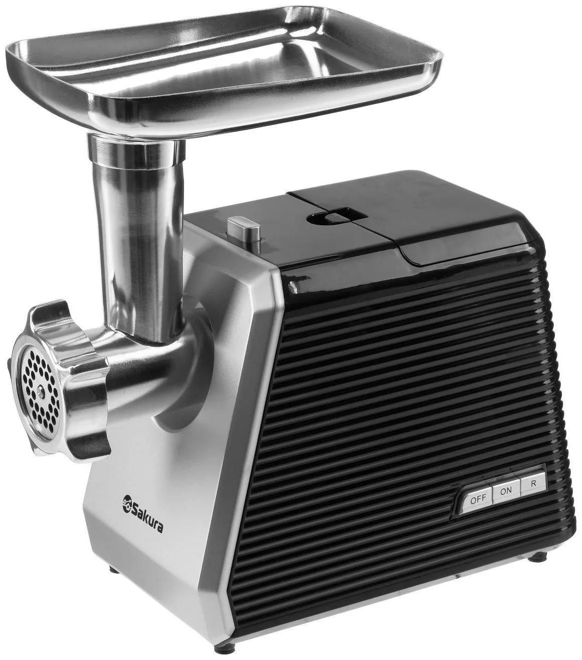 Мясорубка электрическая Sakura SA-6424BK 2000Вт реверс + компл нас
