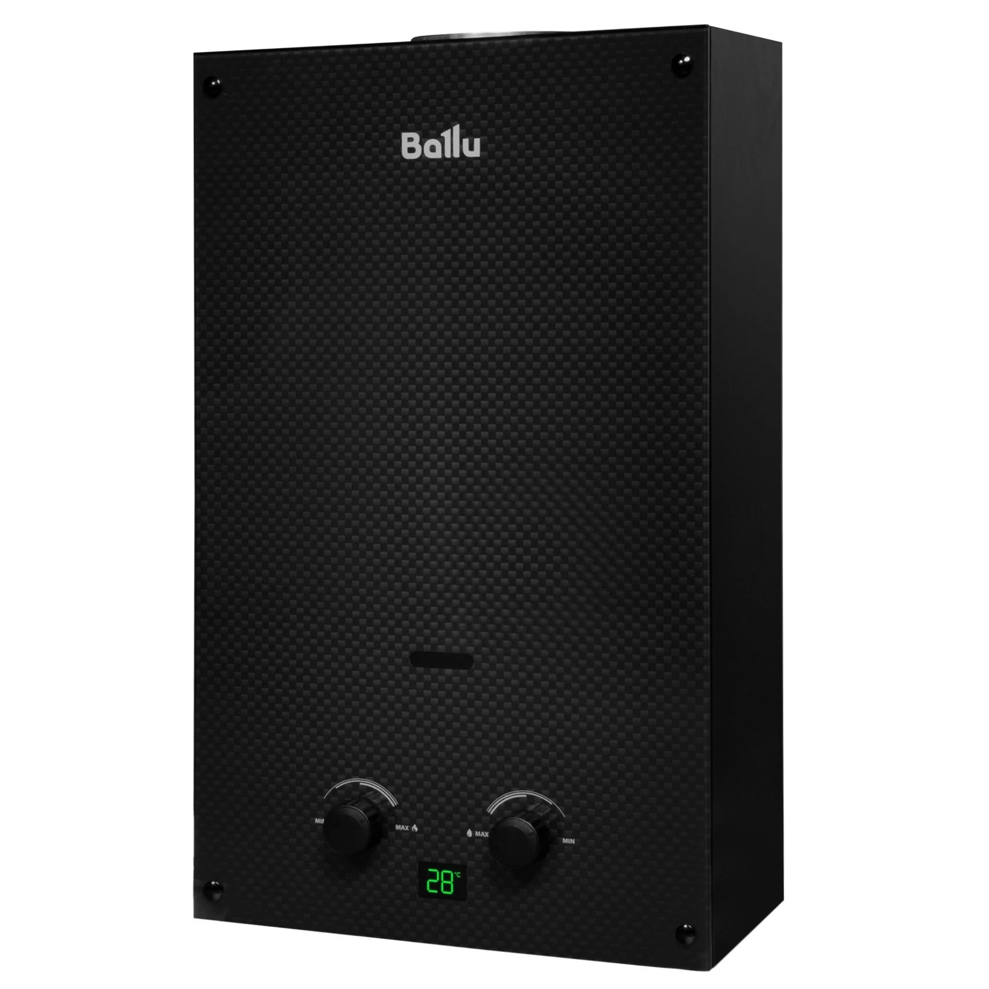 Газовый водонагреватель Ballu GWH 10 Fiery Glass Carbon
