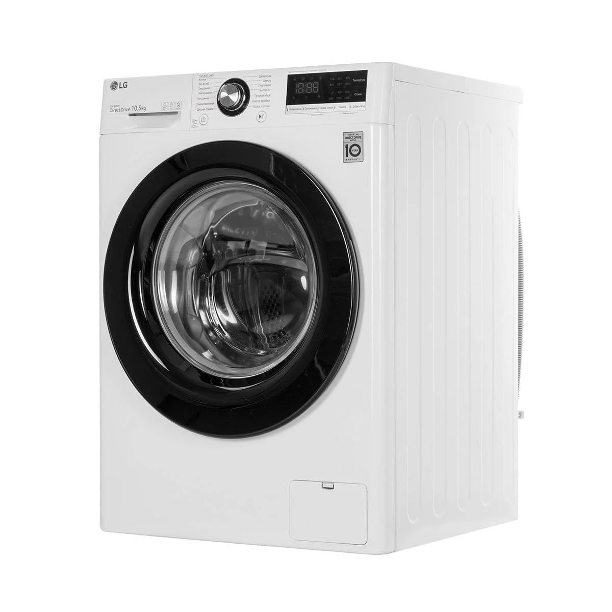 Стиральная машина LG TW4V3RS6W кл.:A фронт. макс.:10.5кг белый инвертер