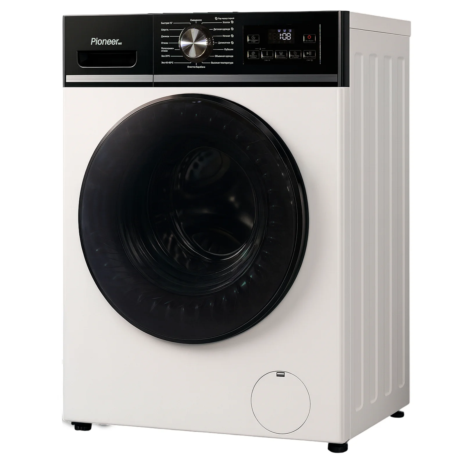 Стиральная машина Pioneer WM-127001WH  T:7кг 44,5 см, 1200 об/мин, ИНВЕРТОР. ДВИГАТЕЛЬ!