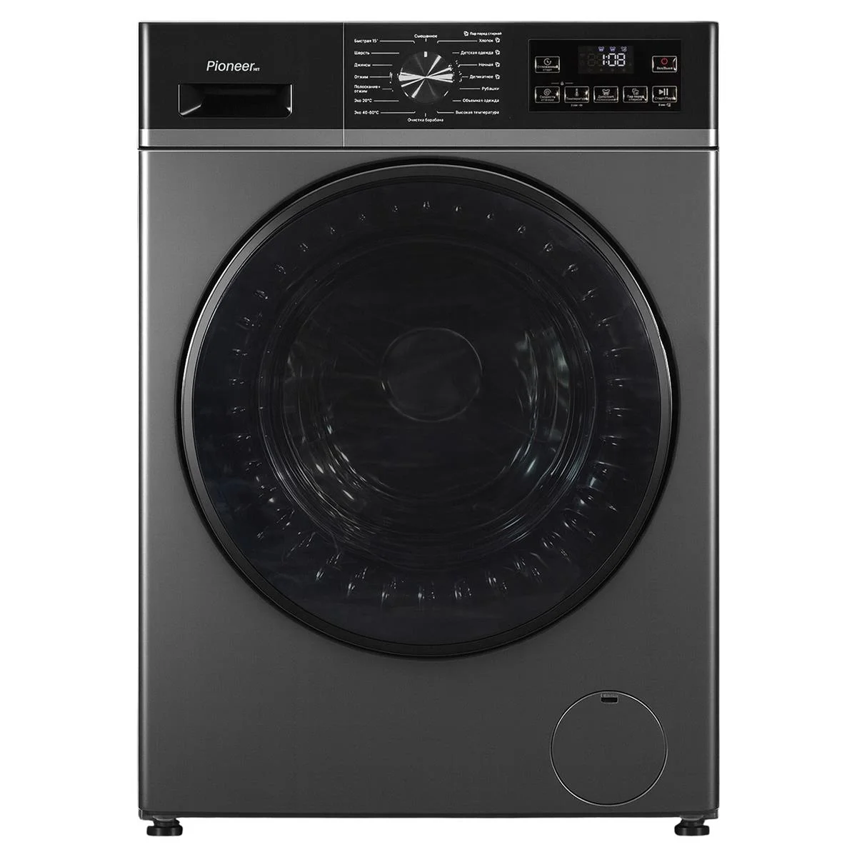 Стиральная машина Pioneer WM-127002DG T:7кг 44,5 см 1200 об/мин ИНВЕРТОР. ДВИГАТЕЛЬ!