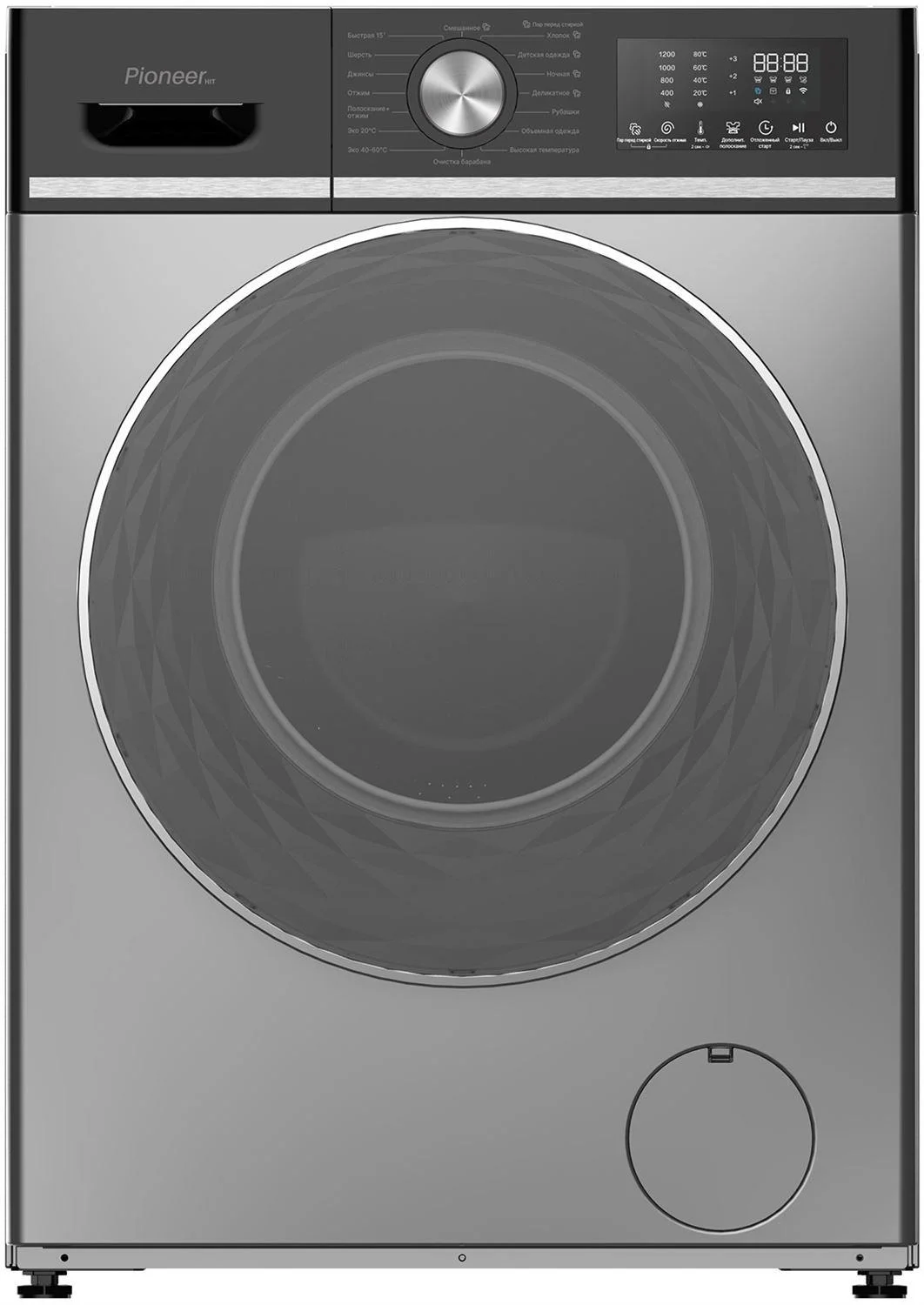 Стиральная машина Pioneer WM-127002DG T:7кг 44,5 см 1200 об/мин ИНВЕРТОР. ДВИГАТЕЛЬ!
