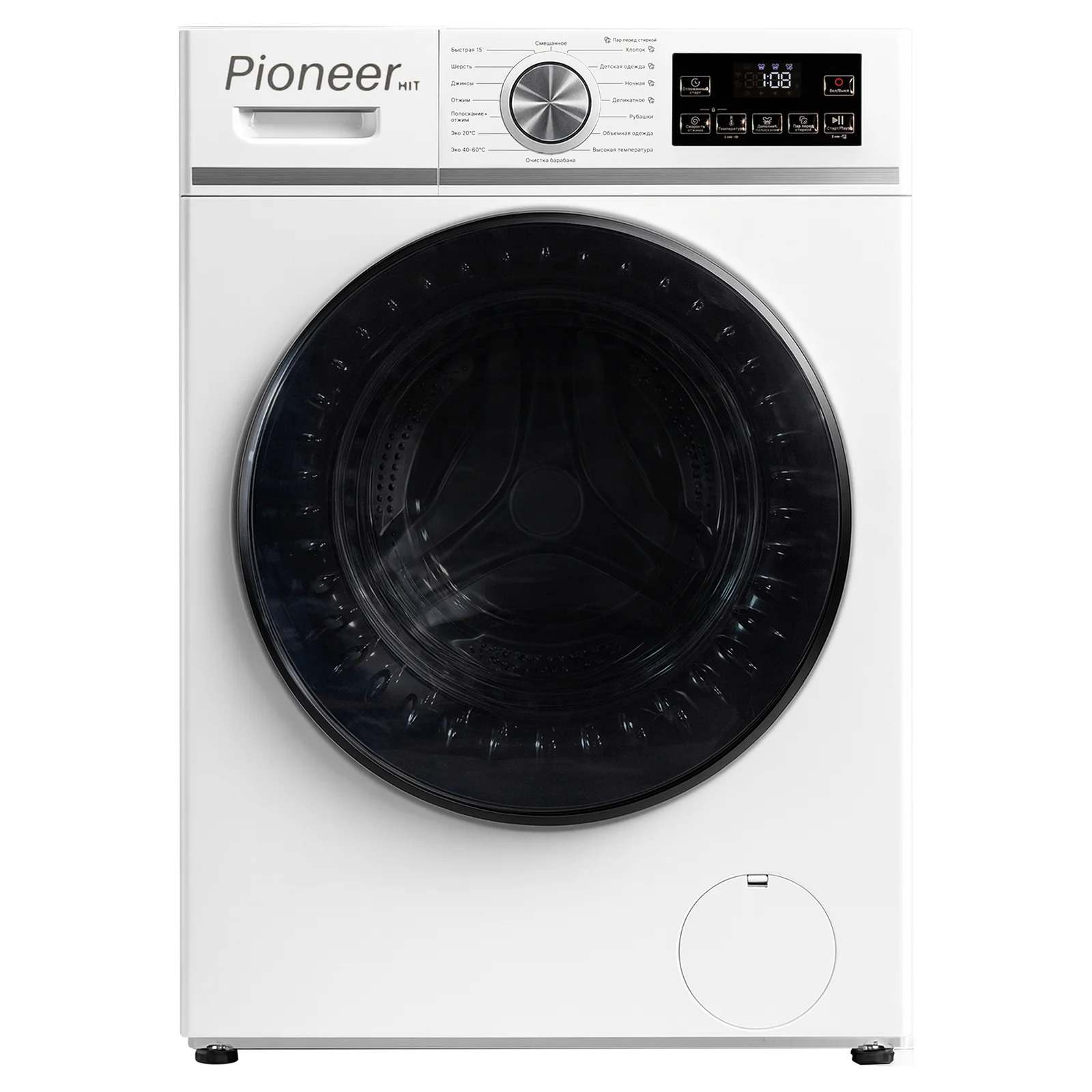 Стиральная машина Pioneer WM-127003WH T:7кг 44,5 см 1200 об/мин ИНВЕРТОР. ДВИГАТЕЛЬ!