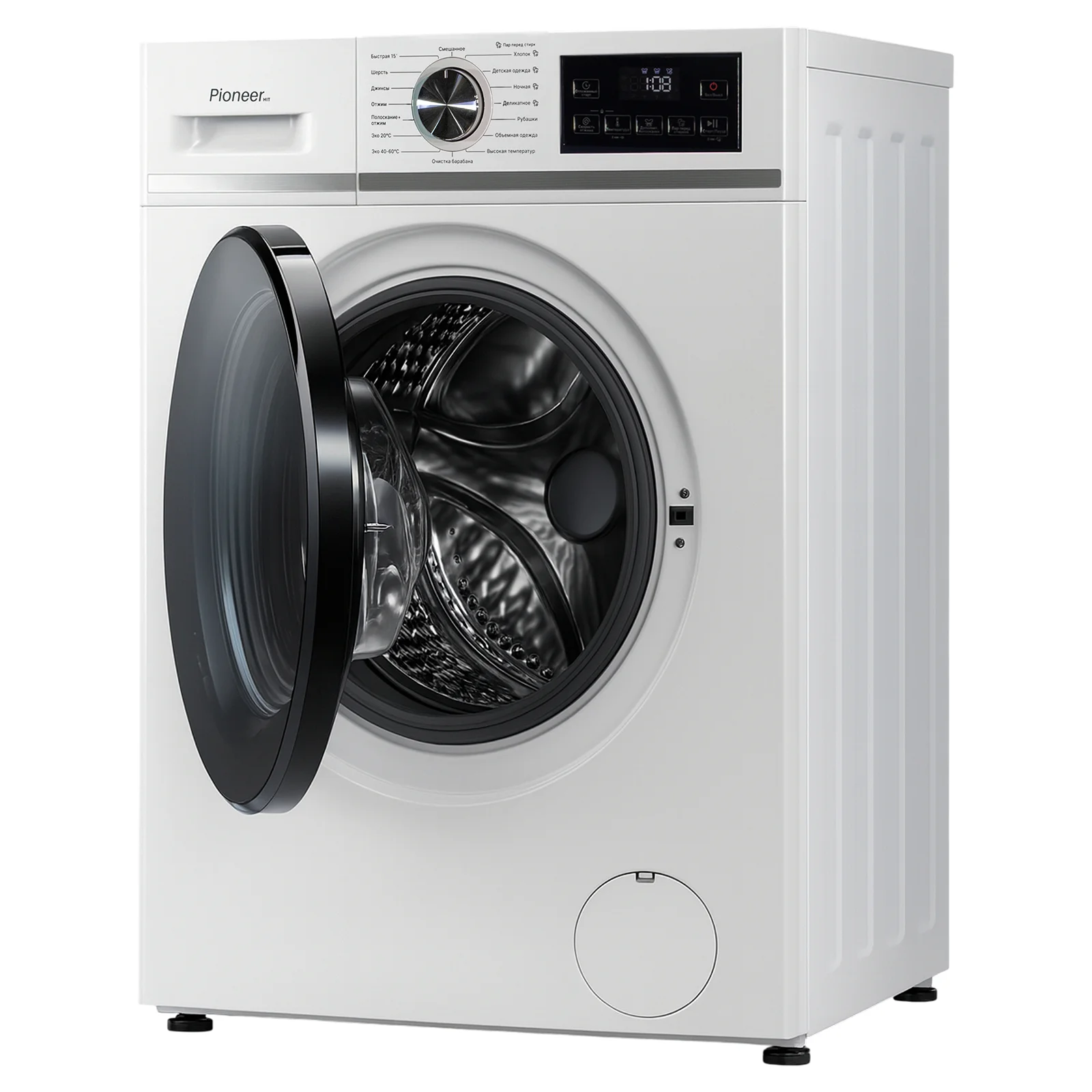 Стиральная машина Pioneer WM-127003WH T:7кг 44,5 см 1200 об/мин ИНВЕРТОР. ДВИГАТЕЛЬ!