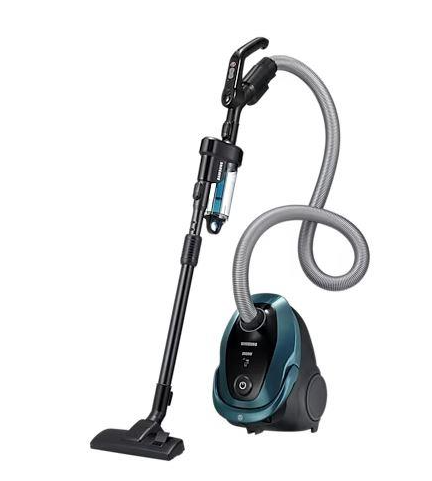 Пылесос SAMSUNG VC20M2540JN/EV с мешком, 2000 Вт, 460 Вт, 2,5 л.,