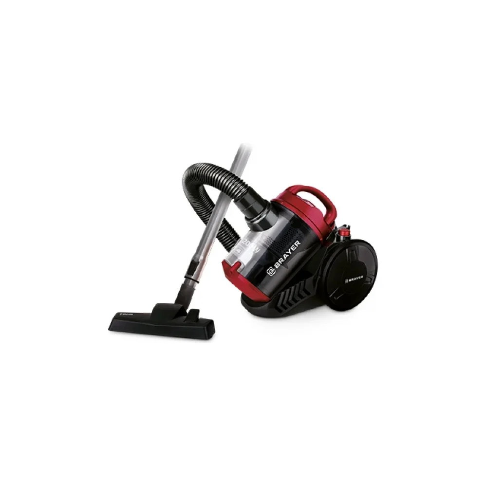 Пылесос без мешка BRAYER BR4202 (2200Вт, 2,5л, всасыв 420 Вт, Hepa, телес, 5м, паркетная щетка)