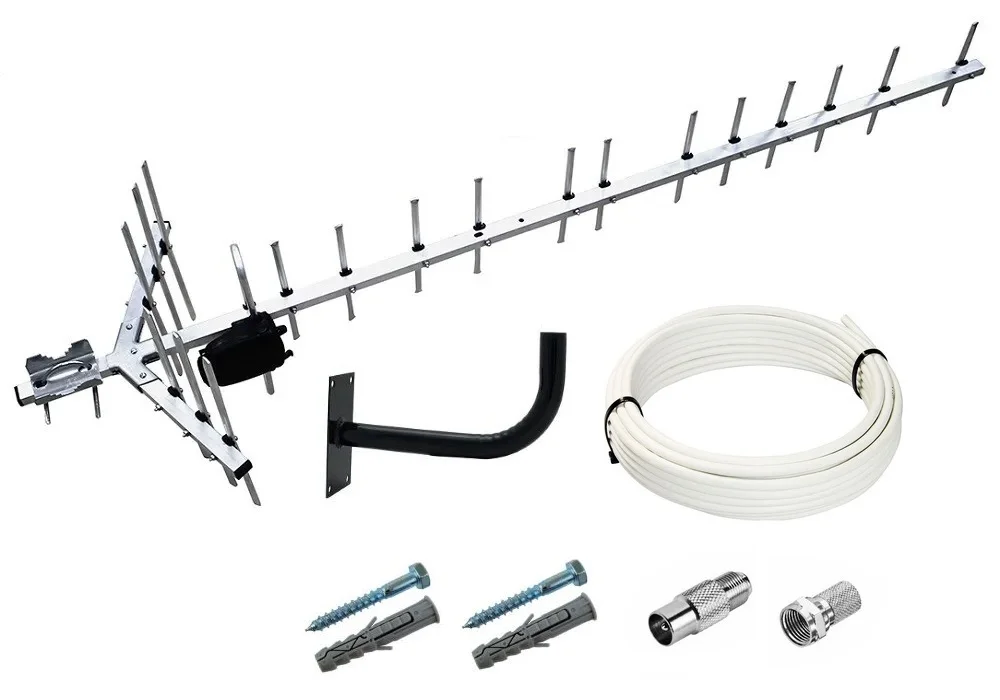 Антенна МИР 19 DVB-T2 (Самая длинная+рефлектор) ( 15 в коробке)