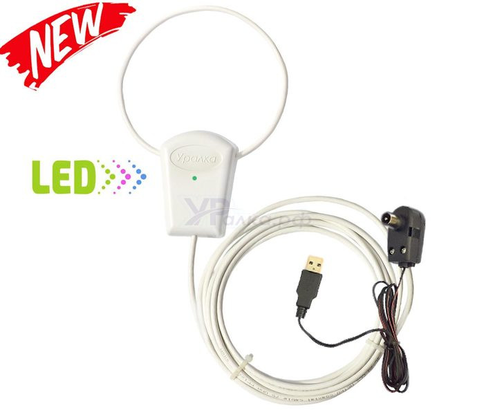 Антенна Уралка УР-3У активная,питание от USB 3м