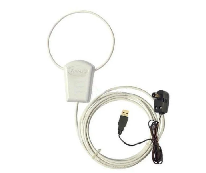 Антенна Уралка УР-5Д двойная акт.пит.по кабелю 5м