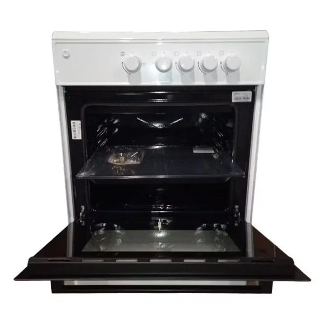 Плита газовая VESTA Bergamo VGG 50 10-G Белый (духовка 52,8 л, 4 конф, ГК Дух, 67х91х56 см)