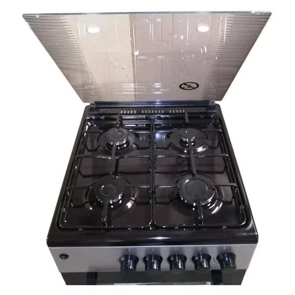 Плита газовая VESTA Bergamo VGG 50 10-G с ГК Серый 85x50x57 см Полный газ контроль, эл. поджиг.