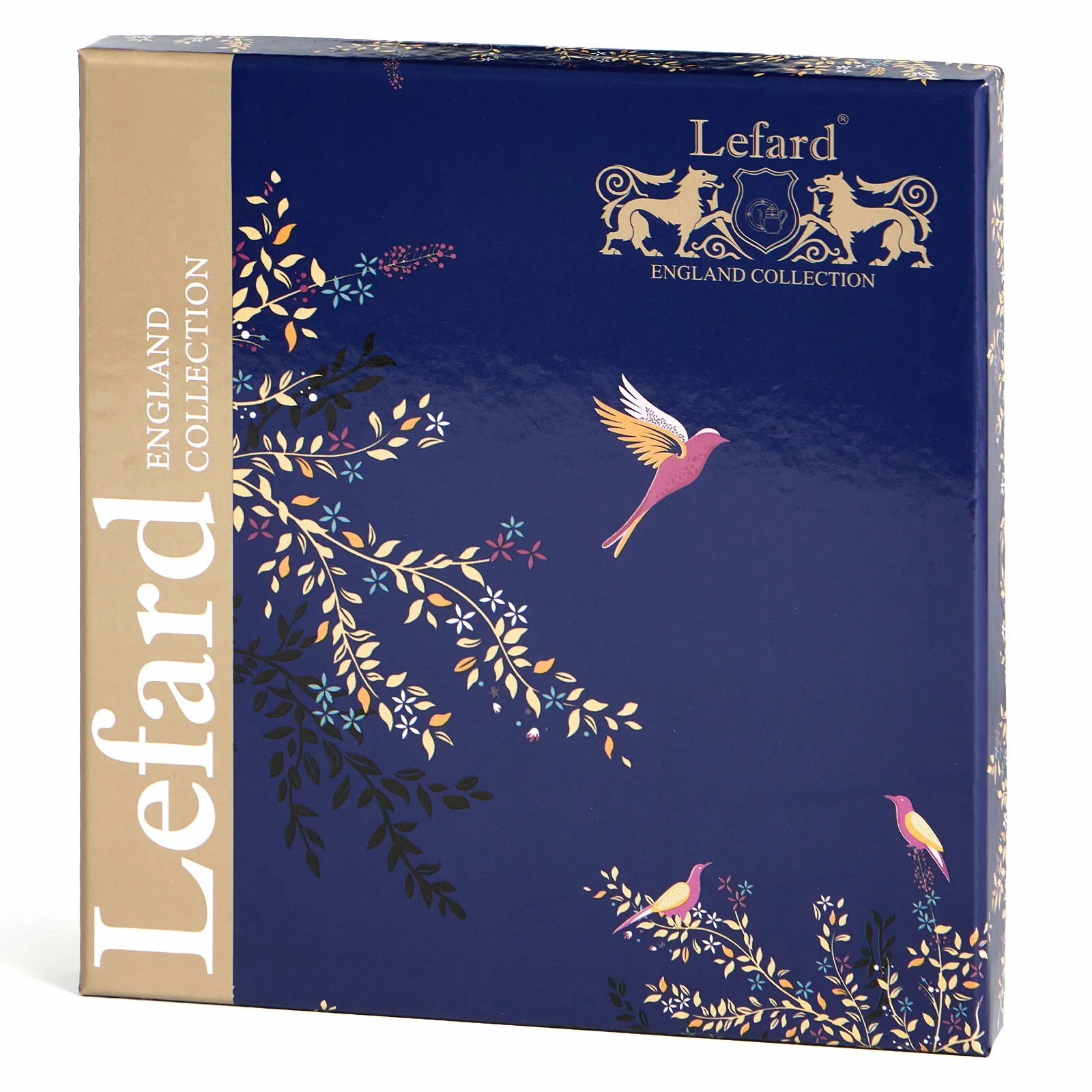 НАБОР ЛОЖЕК ЧАЙНЫХ LEFARD "GOLDEN BIRDS" 4 ШТ. (КОР=36НАБ.)