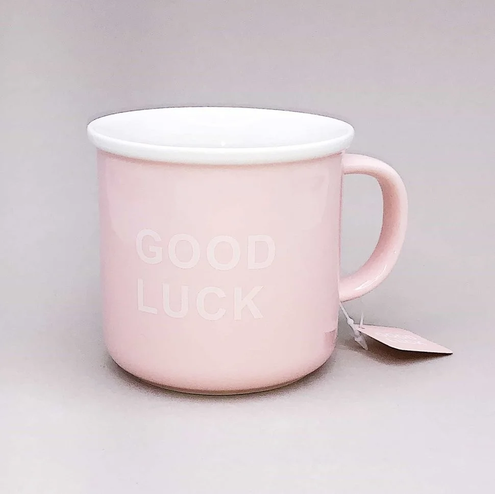 КРУЖКА "GOOD LUCK" 340 МЛ