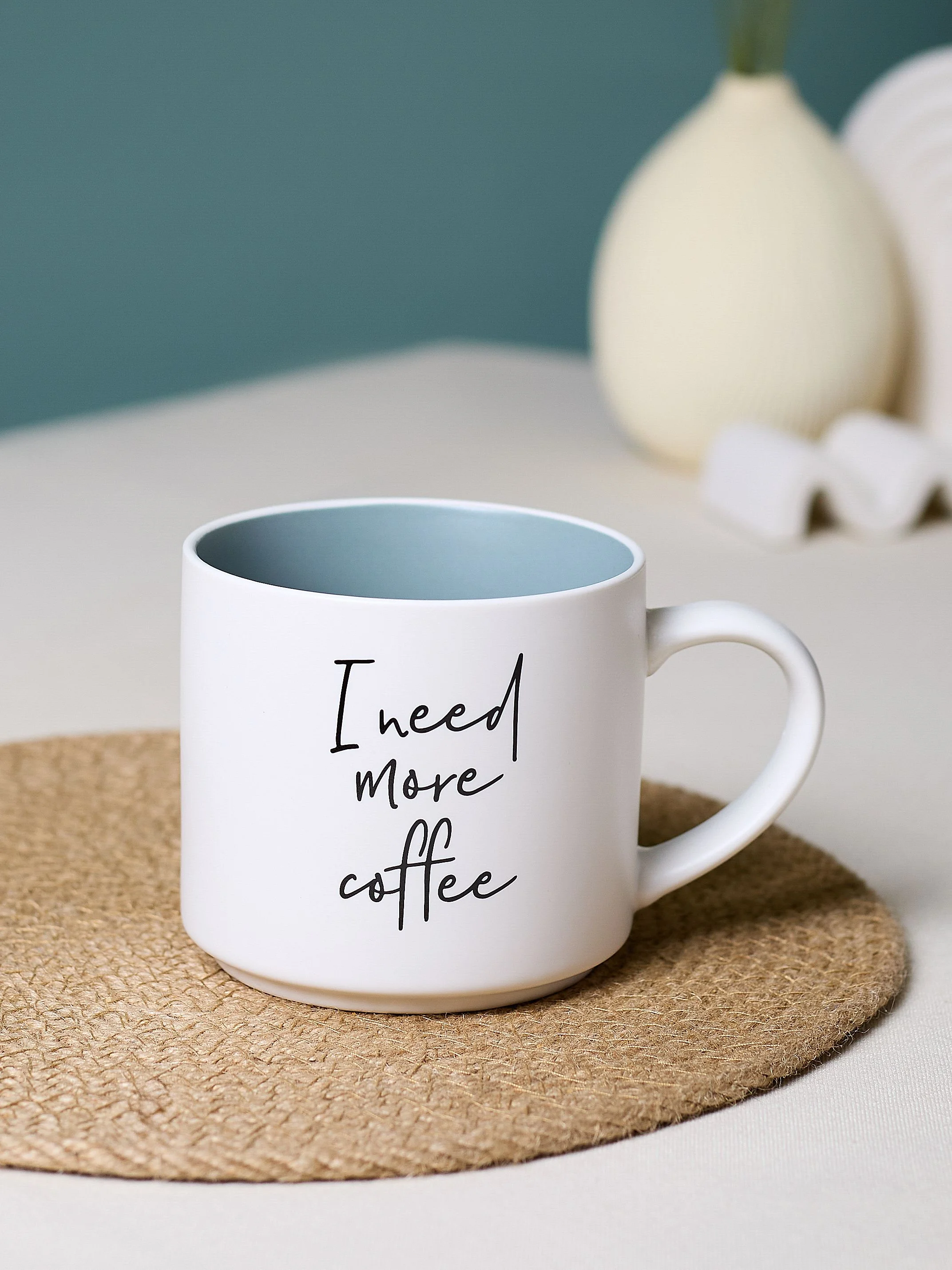 КРУЖКА "I NEED MORE COFFEE" 470 МЛ
