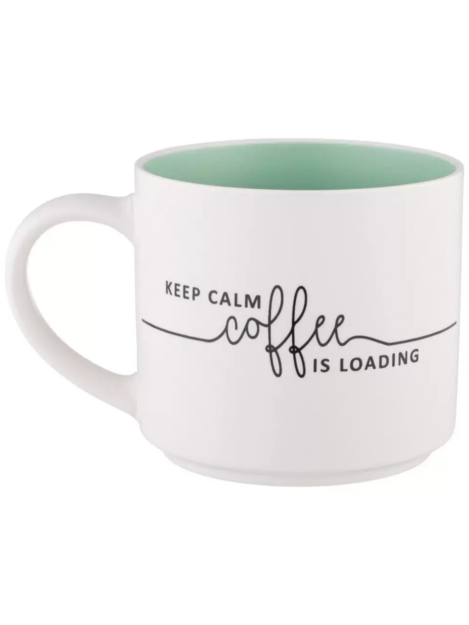 КРУЖКА "KEEP CALM COFFEE IS LOADING" 470 МЛ