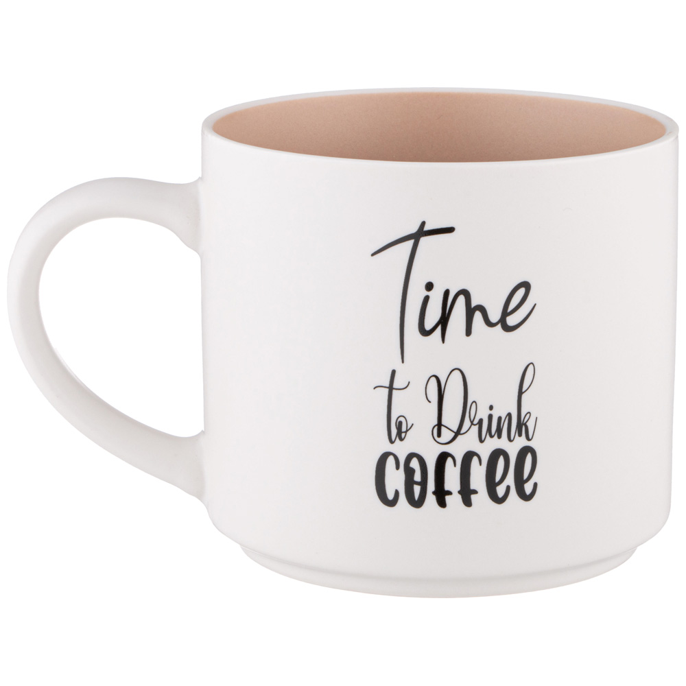 КРУЖКА "TIME TO DRINK COFFEE" 470 МЛ — фото 3
